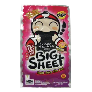 TAO KAE NOI CRISPY SEAWEED BIG SHEET JAPANESE SAUCE PCK 4/3.2g