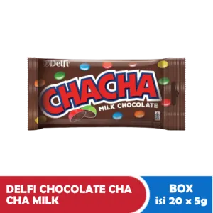 DELFI Coklat Cha Cha Susu Kotak 20x5g