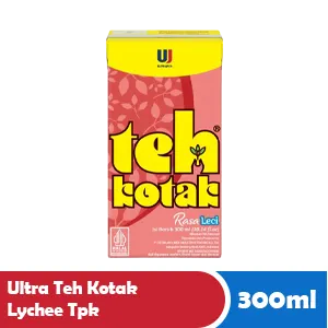 Ultra Teh Kotak Lychee Kotak 300mL