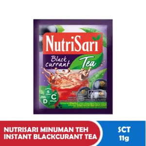 NUTRISARI MINUMAN SERBUK TEH INSTANT BLACKCURANT TEA SCT 11g