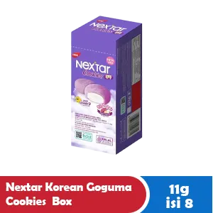 NEXTAR KOREAN GOGUMA COOKIES BOX 8x11.25g