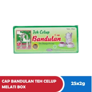 CAP BANDULAN TEH CELUP MELATI BOX 25X2g