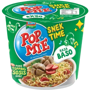 POP MIE MI INSTAN MINI / SNEK TIME BASO SAPI CUP 38g