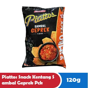 PIATTOS Snek Kentang Sambal Geprek Pek 120/115g