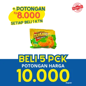 CUIMIE Snek Rangup Jagung Bakar Paket 12g