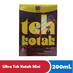ULTRA TEH KOTAK MINI TPK 200mL