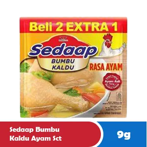 Sedaap Bumbu Kaldu Ayam Sachet 9/8.5g