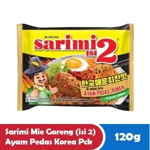 SARIMI MIE GORENG (ISI 2) AYAM PDS KOREA PCK 120g