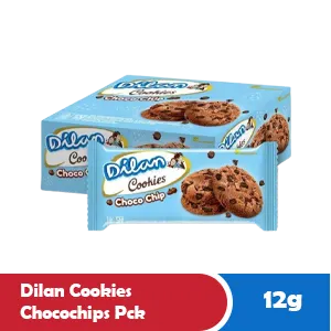 DILAN COOKIES CHOCOCHIPS PCK 12g
