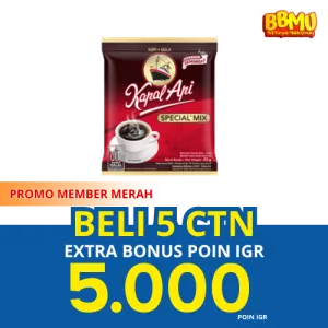 KAPAL API KOPI BUBUK SPECIAL MIX RCG 10x23g