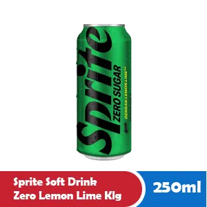 SPRITE SOFT DRINK ZERO LEMON LIME KLG 250mL