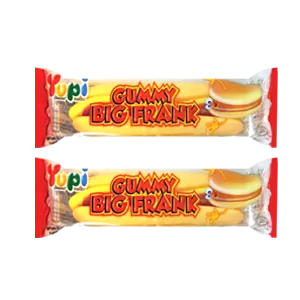 YUPI CANDY GUMMY BIG FRANK PCK 32g