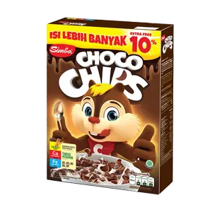 SIMBA CEREAL CHOCO CHIPS COKLAT BOX 300+30g