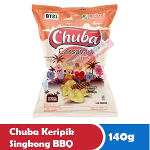 CHUBA KERIPIK SINGKONG BARBEQUE PCK 140/125g