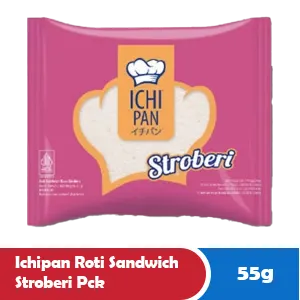 Ichipan Roti Sandwich Strawberi 55g
