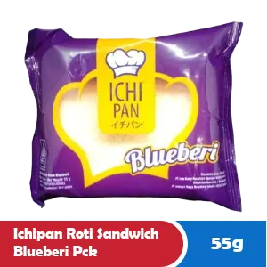 ICHIPAN ROTI SANDWICH BLUEBERI PCK 55g
