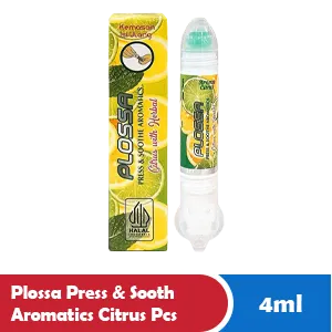 PLOSSA PRESS & SOOTH AROMATICS CITRUS PCS 4mL