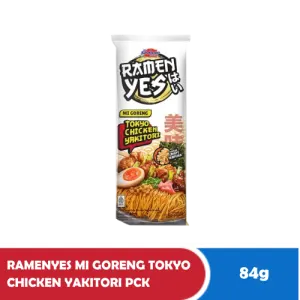 RAMENYES MI GORENG TOKYO CHICKEN YAKITORI PCK 84g