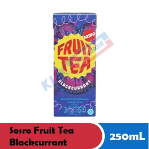 SOSRO FRUIT TEA BLACKCURRANT TPK 250mL