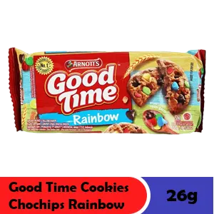 GOOD TIME COOKIES CHOCOCHIPS RAINBOW PCK 26.5g