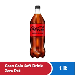 COCA COLA SOFT DRINK ZERO PET 1L
