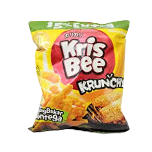 Krisbee Snek Jagung Bakar Peket 75g