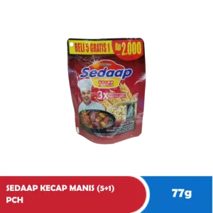 Sedaap Kecap Manis (5+1) Uncang 77g