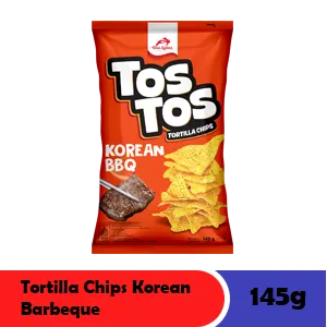 TOS TOS Kerepek Tortilla Korean BBQ Paket 140g