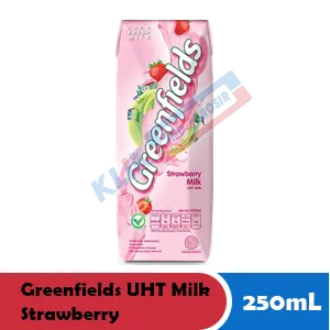 GREENFIELDS UHT MILK STRAWBERRY TPK 250mL