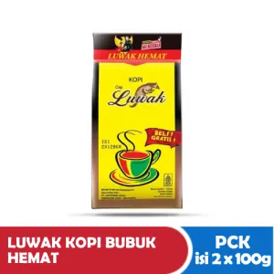 LUWAK KOPI BUBUK HEMAT PCK 2x100g