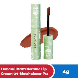 HANASUI MATTEDORABLE LIP CREAM 04-MATCHALOVER PCS 4g
