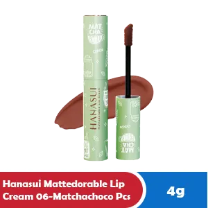 HANASUI MATTEDORABLE LIP CREAM 06-MATCHACHOCO PCS 4g