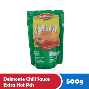 DELMONTE CHILI SAUCE EXTRA HOT PCH 500g