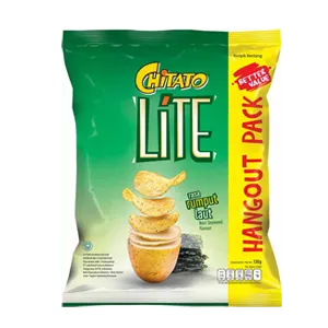 CHITATO LITE SNACK POTATO NORI SEAWEED PCK 115g