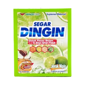 SEGAR DINGIN MINUMAN PENYEJUK PLUS MADU RCG 12x7g
