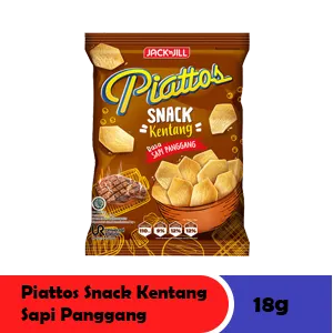PIATTOS SNACK KENTANG SAPI PANGGANG PCK 15/13g