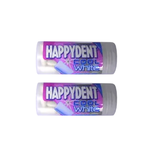 HAPPYDENT Gula-gula Getah Cool Mint Botol 28g