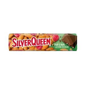 SILVER QUEEN CHOCOLATE MILK FRUIT & NUT PCK 55/52g