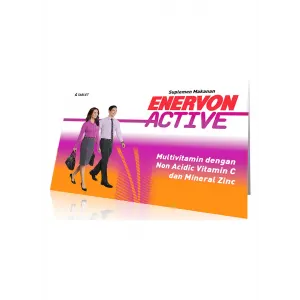 Enervon Active Tablet Vitamin 4 biji Peket