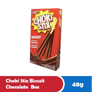 CHOKI STIX BISCUIT CHOCOLATE BOX 48g