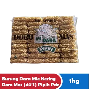 BURUNG DARA MI KERING DORO MAS (40'S) PIPIH PCK 1.06kg