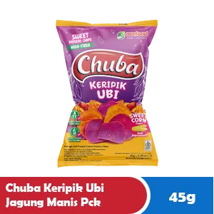 CHUBA KERIPIK UBI JAGUNG MANIS PCK 45g