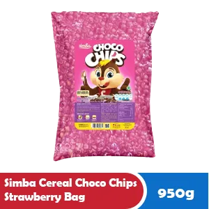 SIMBA CEREAL CHOCO CHIPS STRAWBERRY BAG 950g