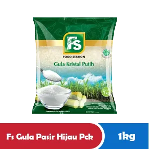 FS Gula Pasir Hijau Peket 1kg