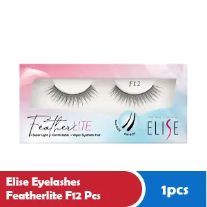 ELISE EYELASHES FEATHERLITE F12 PCS