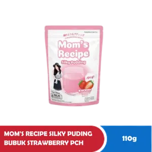 MOM'S RECIPE SILKY PUDING BUBUK STRAWBERRY PCH 110g
