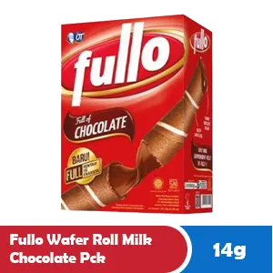 FULLO WAFER ROLL MILK CHOCOLATE PCK 14g