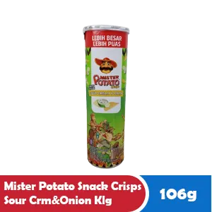 MISTER POTATO SNACK CRISPS SOUR CRM&ONION KLG 85g