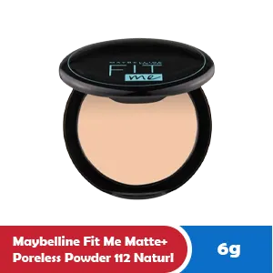 MAYBELLINE FIT ME MATTE+PORELESS POWDER 112 NATURL IVOR PCS 6g
