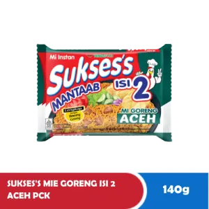 SUKSES'S MIE GORENG ISI 2 ACEH PCK 140g